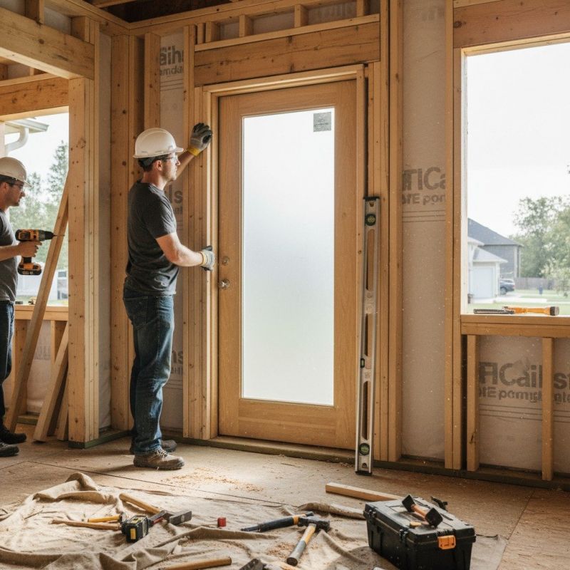 Storefront Door Replacement detail